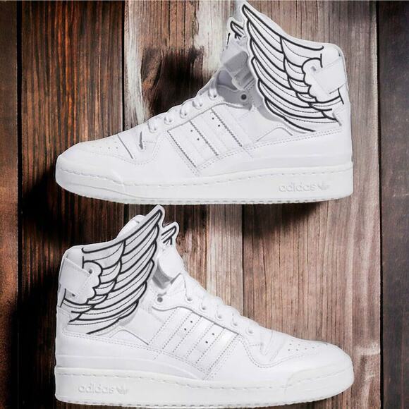 Adidas Jeremy Scott Wings High Top NBA Sports Shoes Mens 9 New Fast Ship - Picture 6 of 12